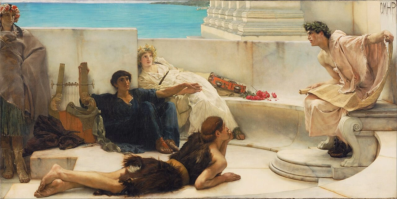 Una lettura da Omero - Philadelphia Museum of Art